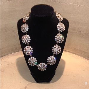 Ann Taylor Rhinestone Statement Nexklace